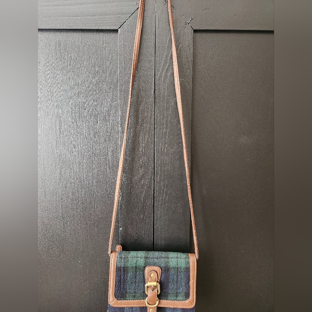 Merona flannel crossbody, PLEASE READ DESCRIPTION - Picture 2 of 13
